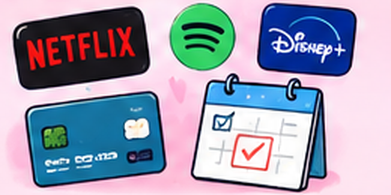 Hand-drawn subscription services and calendar
